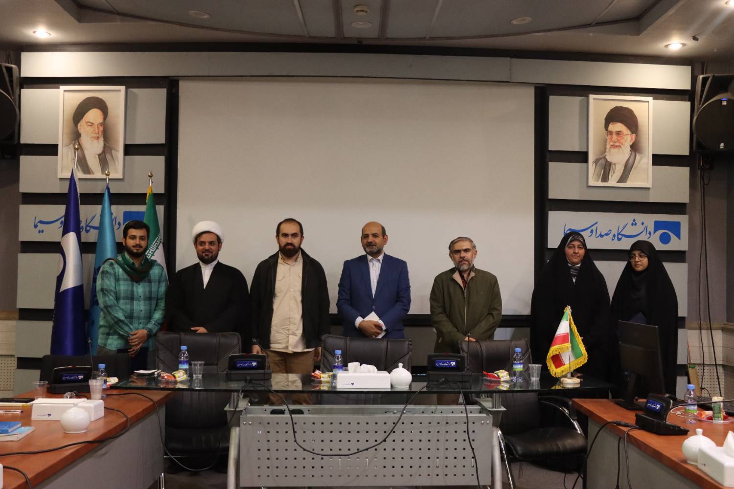 برگزاری مراسم تودیع و معارفه اعضای بسیج دانشجویی دانشگاه صداوسیما