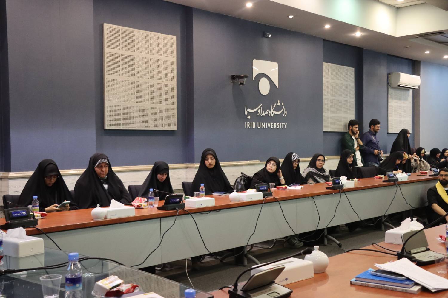 برگزاری مراسم تودیع و معارفه اعضای بسیج دانشجویی دانشگاه صداوسیما