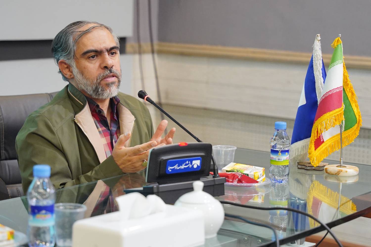 برگزاری مراسم تودیع و معارفه اعضای بسیج دانشجویی دانشگاه صداوسیما