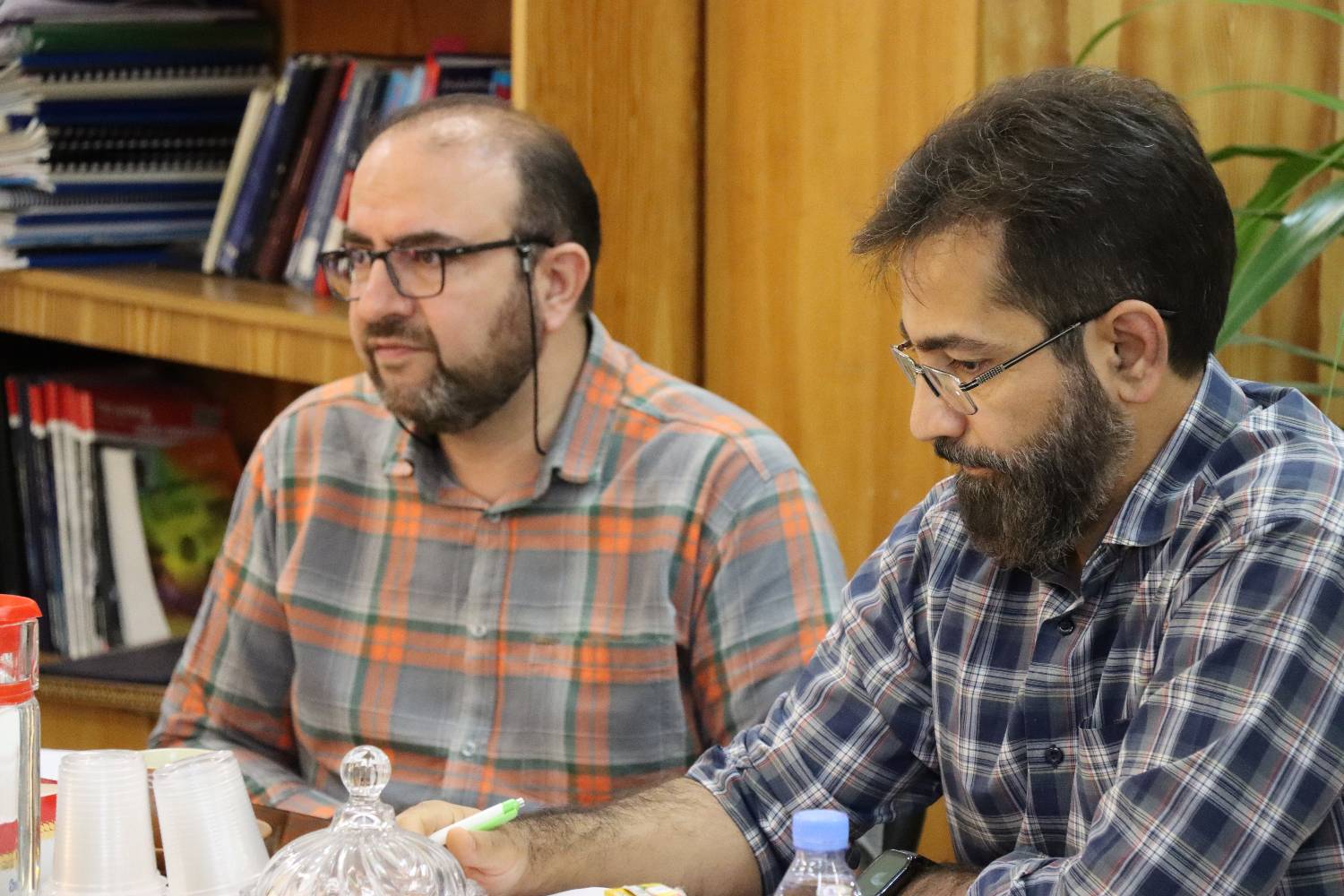 تصاویری از فرآیند مصاحبه مقطع کارشناسی ارشد دانشگاه صداوسیما