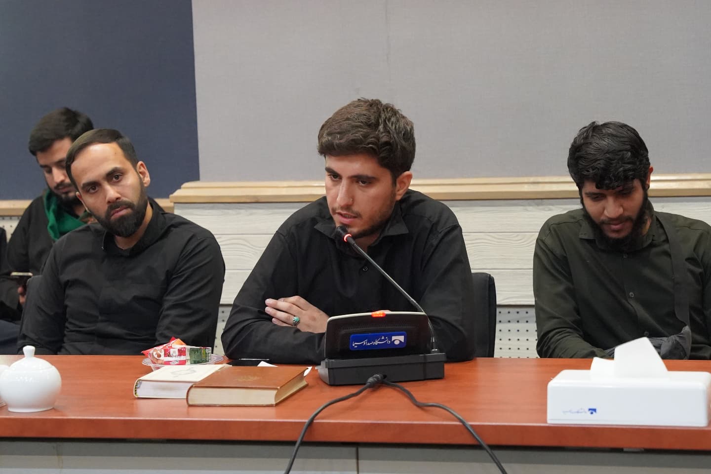 مراسم رونمایی از مستند «روایت رضوان» و افتتاحیه کاروان اربعین ۱۴۴۷ بسیج دانشجویی صداوسیما