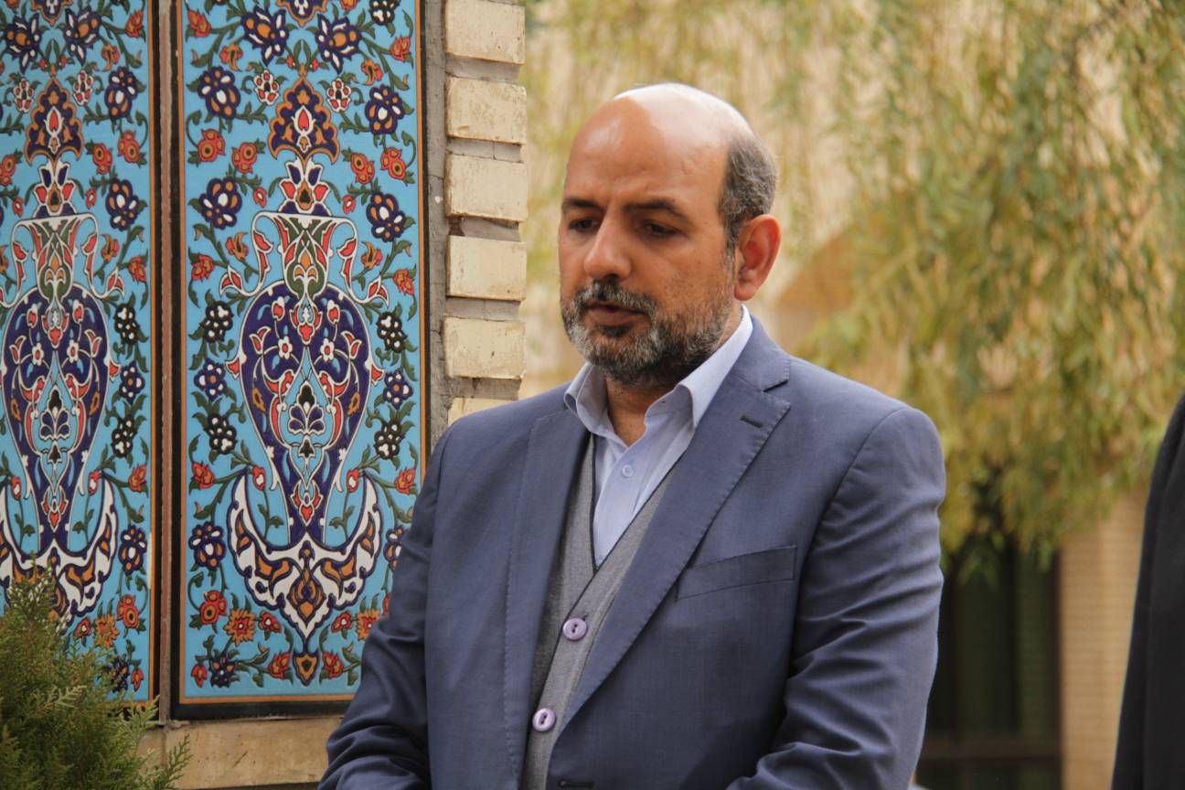 مراسم غبارروبی مزار شهدای دانشگاه