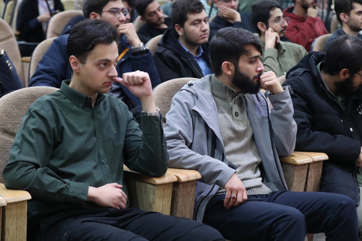 حضور دکتر جبلی در دانشگاه شهید بهشتی به مناسبت روز دانشجو: سری اول