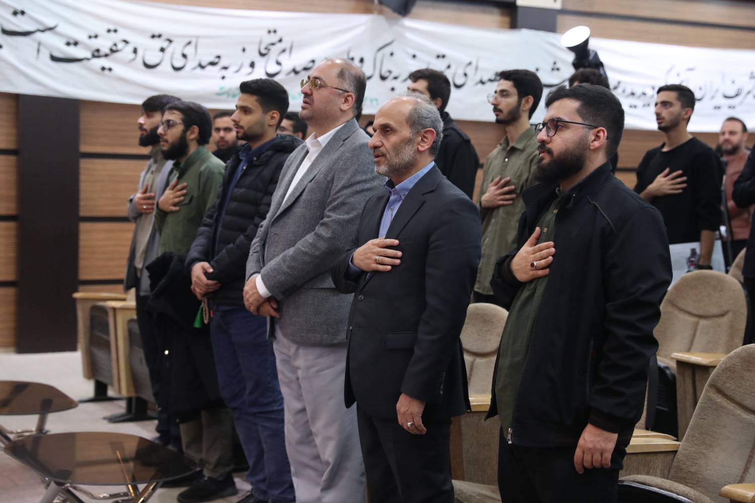 حضور دکتر جبلی در دانشگاه شهید بهشتی به مناسبت روز دانشجو: سری اول