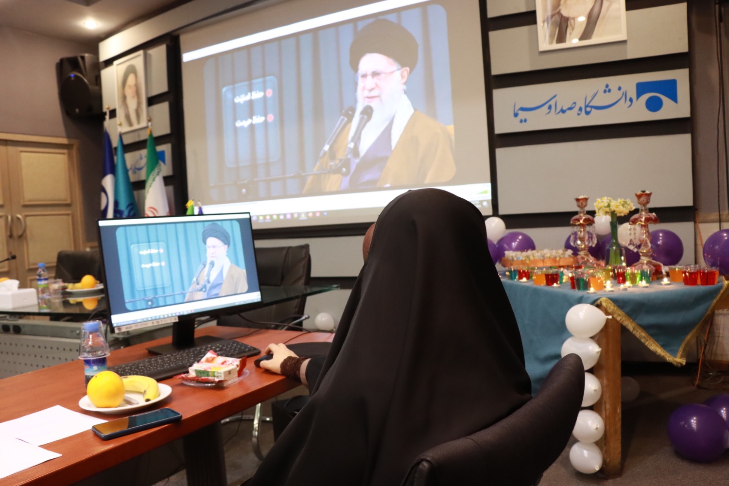 آیین تجلیل از بانوان همکار دانشگاه صداوسیما