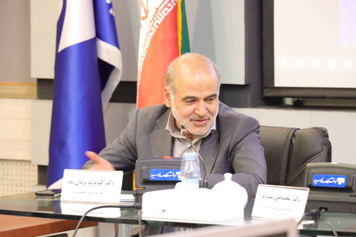کیومرث یزدان پناه دانشیار دانشگاه تهران: