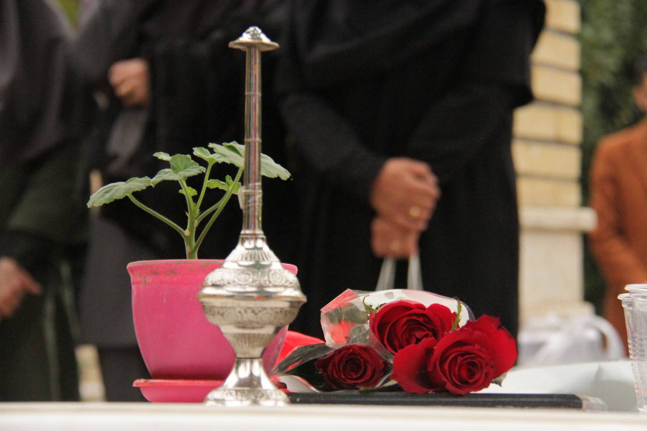 مراسم غبارروبی مزار شهدای دانشگاه