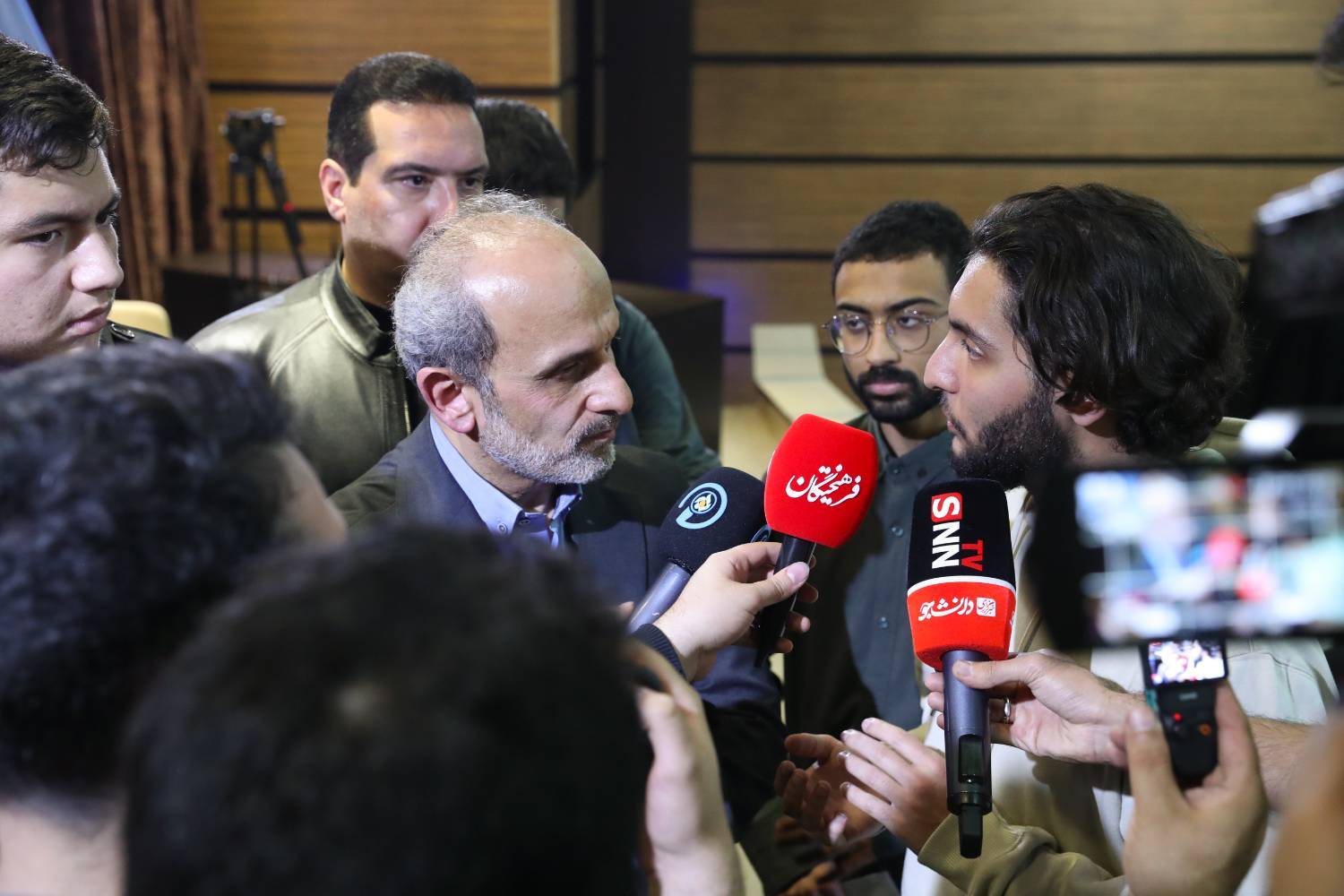حضور دکتر جبلی در دانشگاه شهید بهشتی به مناسبت روز دانشجو: سری دوم