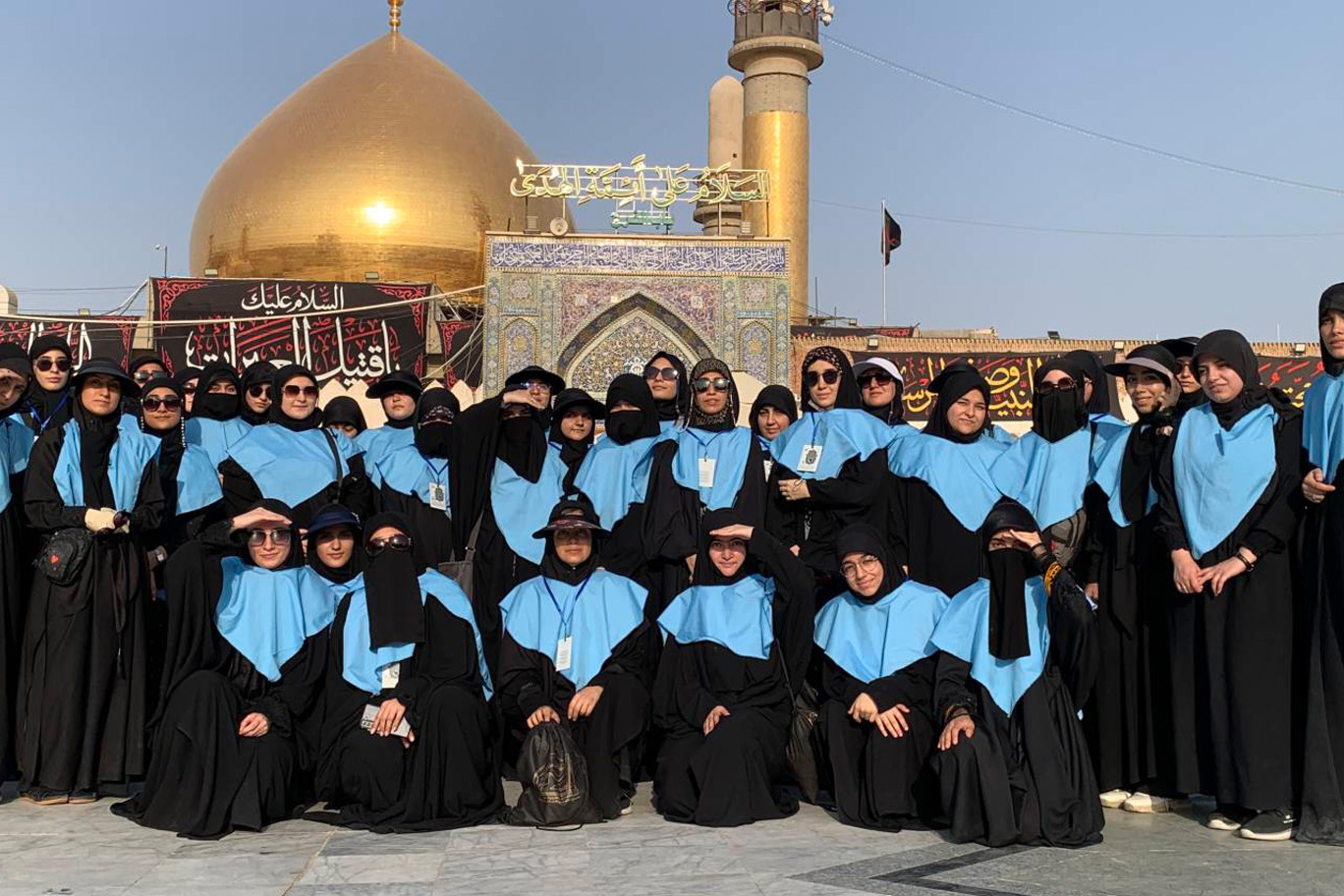 کاروان اربعین حسینی بسیج دانشجویی دانشگاه صداوسیما